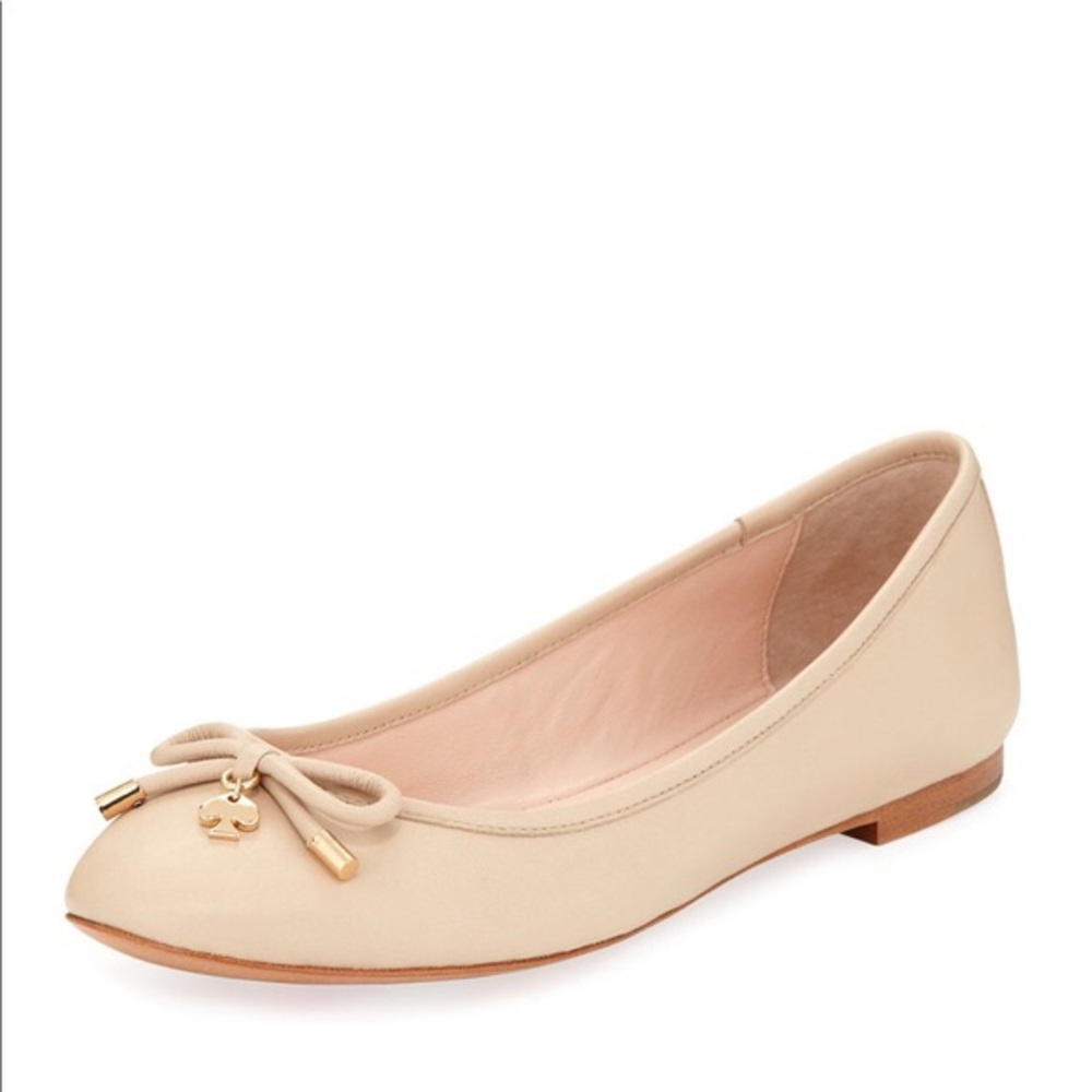 Kate Spade Willa Nude Ballet Flats Size 8